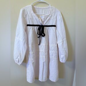 White Baby Doll Dress